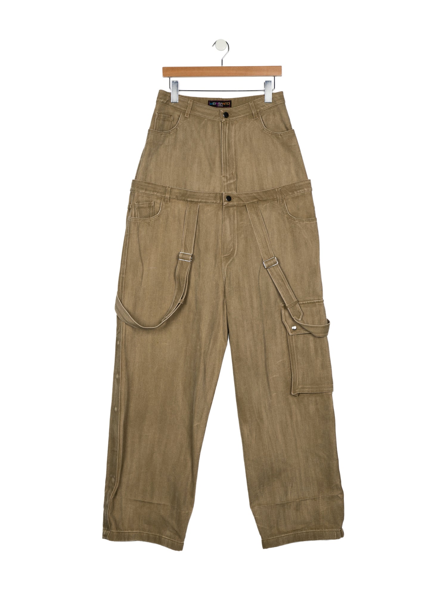 Weinsanto Mid-Rise Wide Leg Jeans