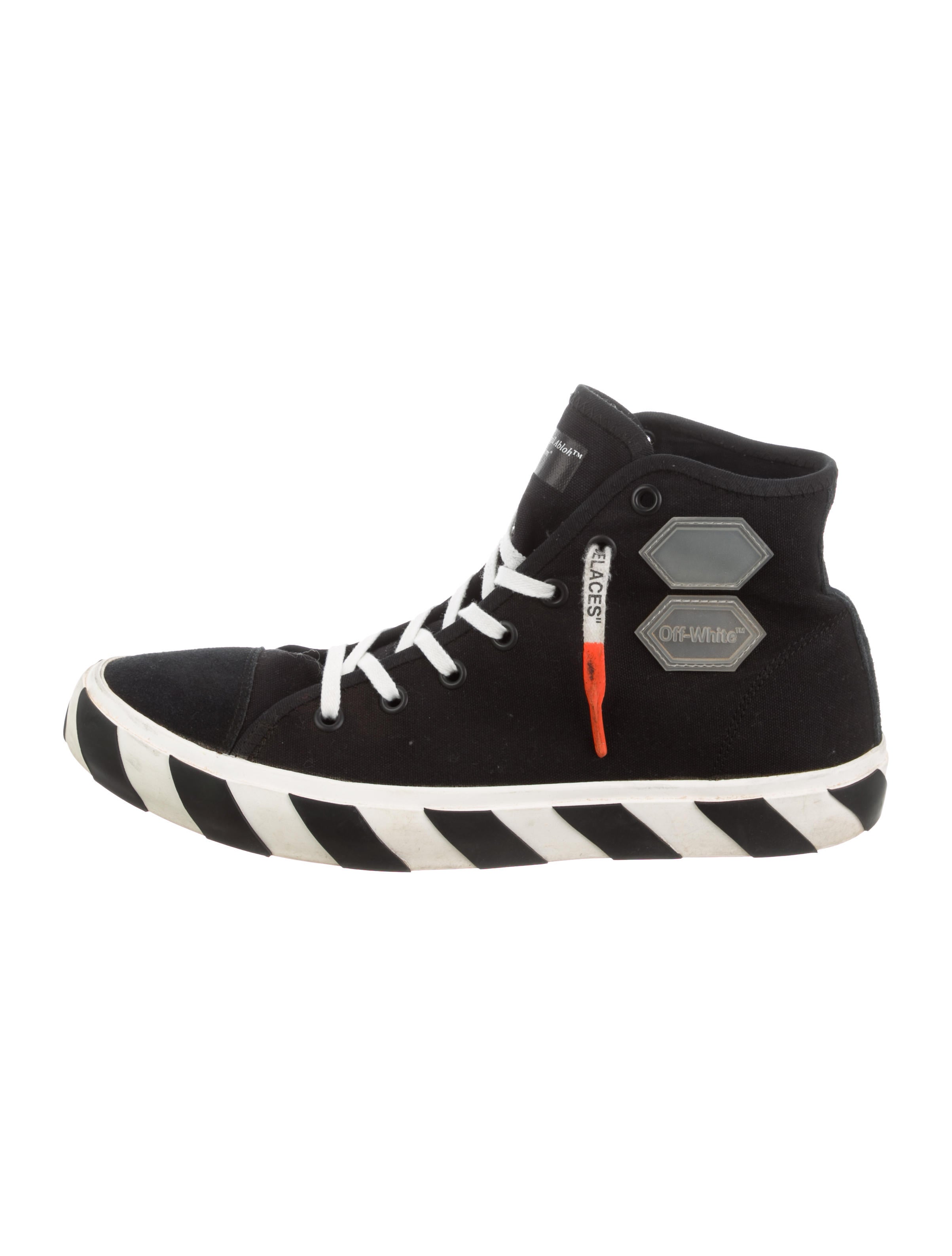 off white vulcanized high top