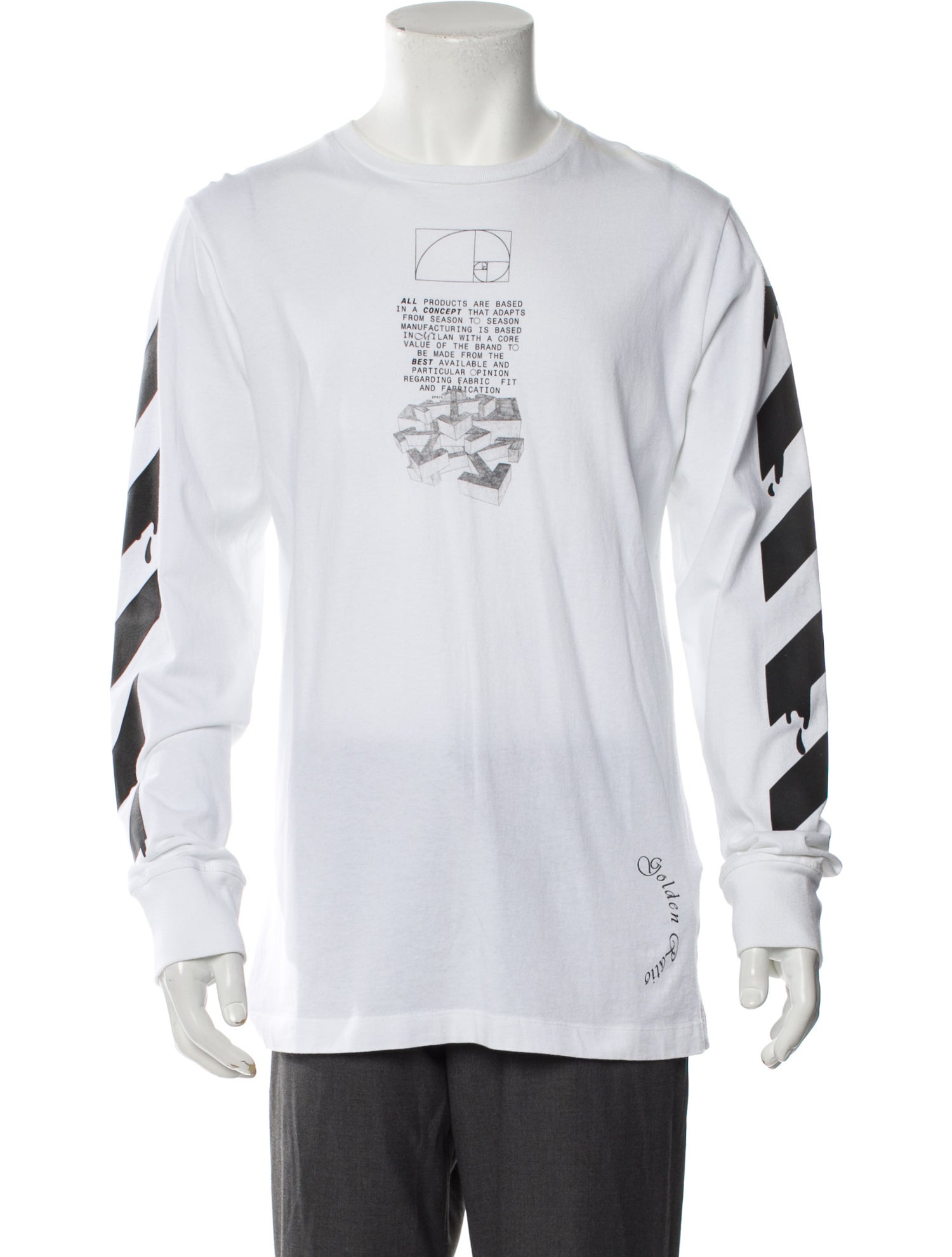 Off-White 2020 Graphic Print Pullover w/ Tags