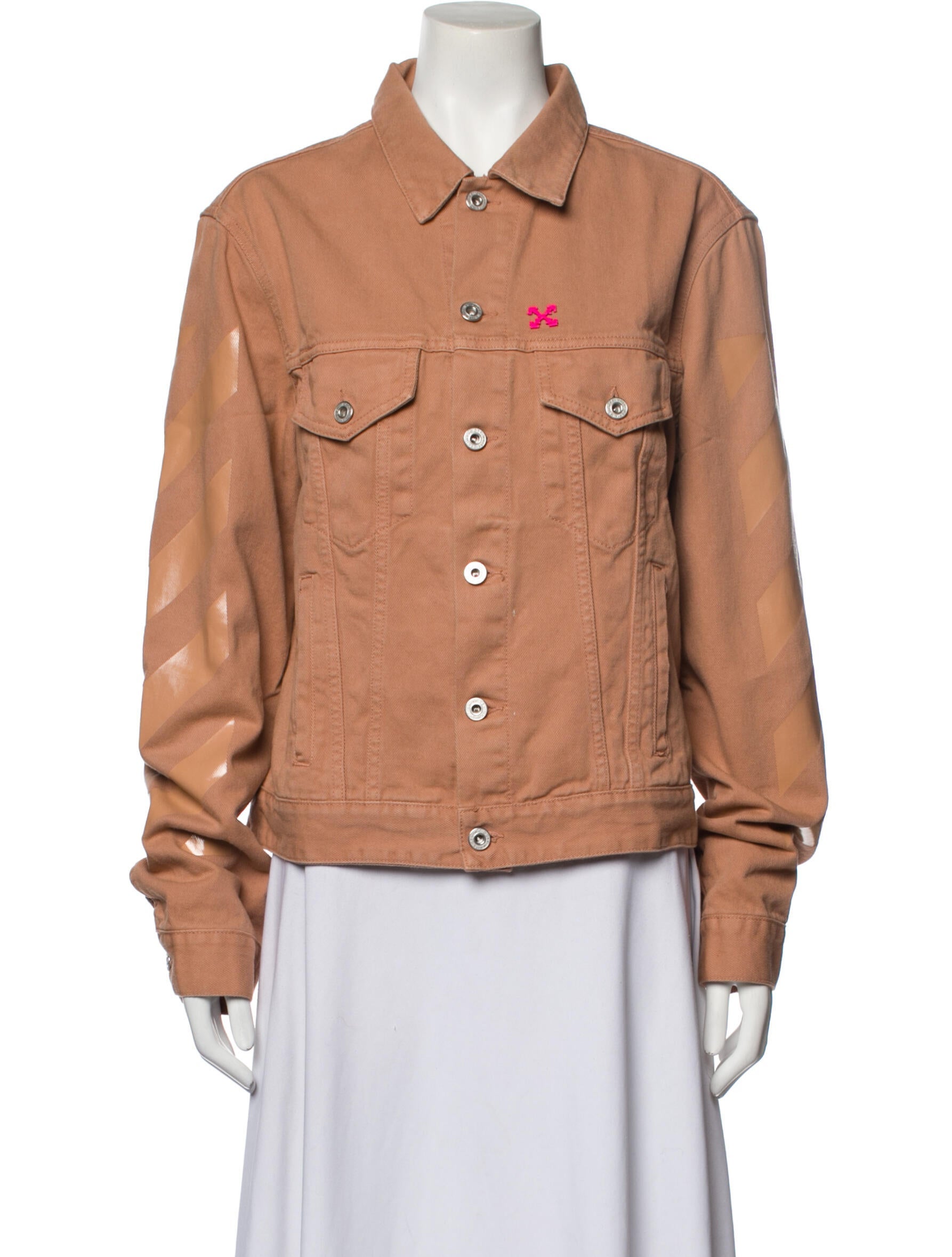 Hermès Denim Jacket Neutrals Jackets, Clothing HER487411 The RealReal