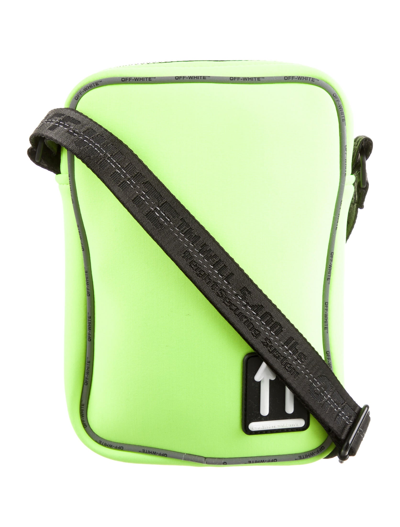 OffWhite c/o Virgil Abloh Nylon Satchel Yellow Satchels, Bags