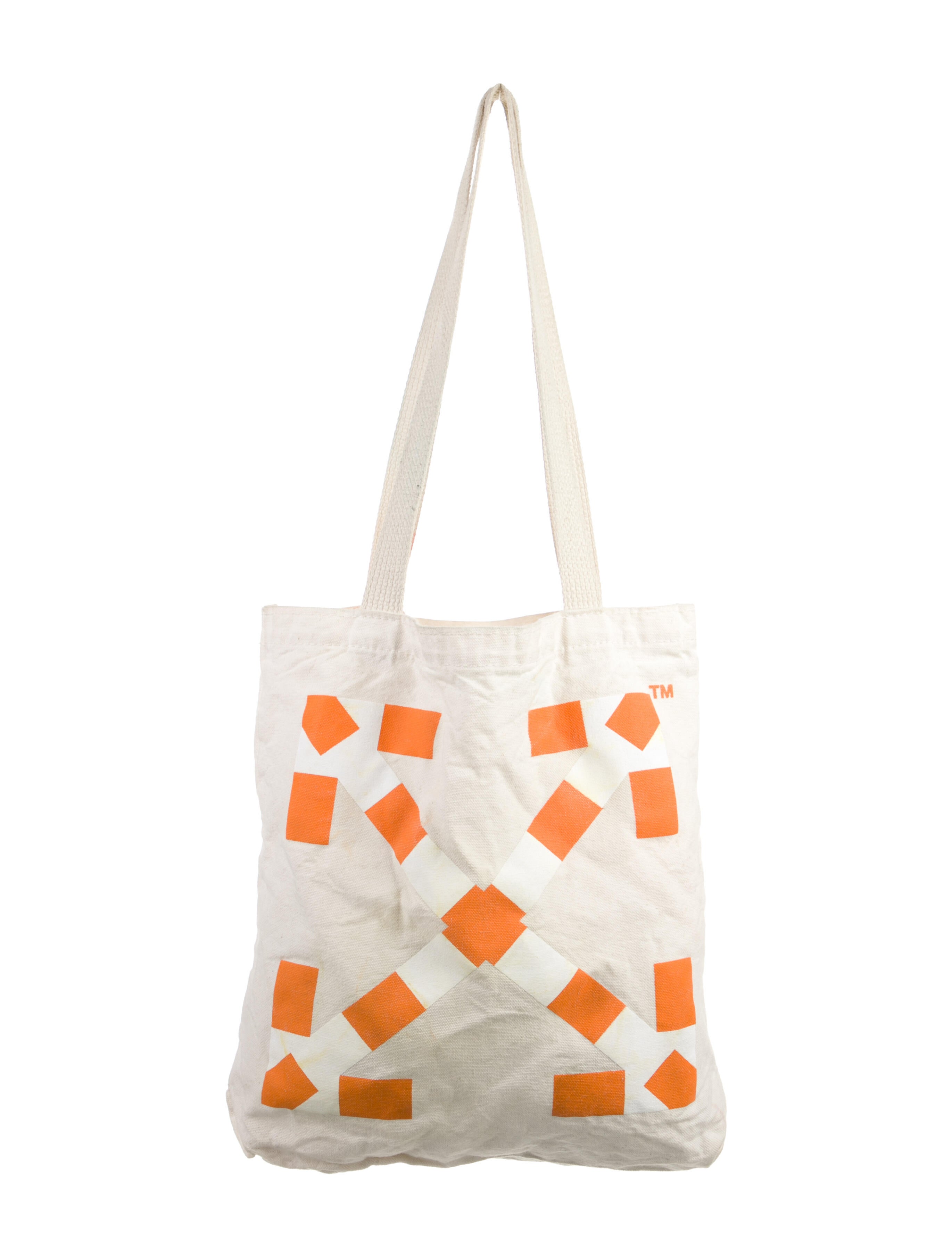 virgil abloh mca tote bag