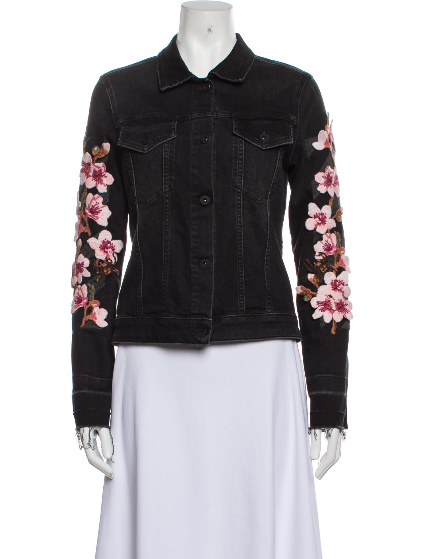 off white cherry blossom jacket