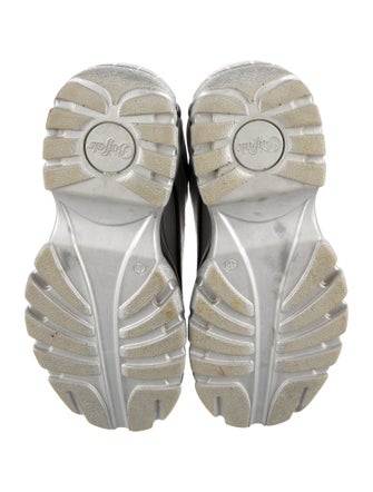 Opening Ceremony x Buffalo London Leather Colorblock Pattern Chunky Sneakers