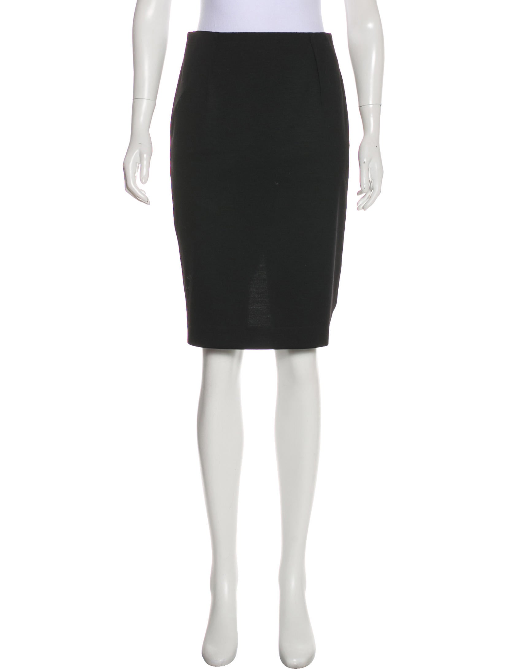 Paule Ka Wool Knee-Length Skirt