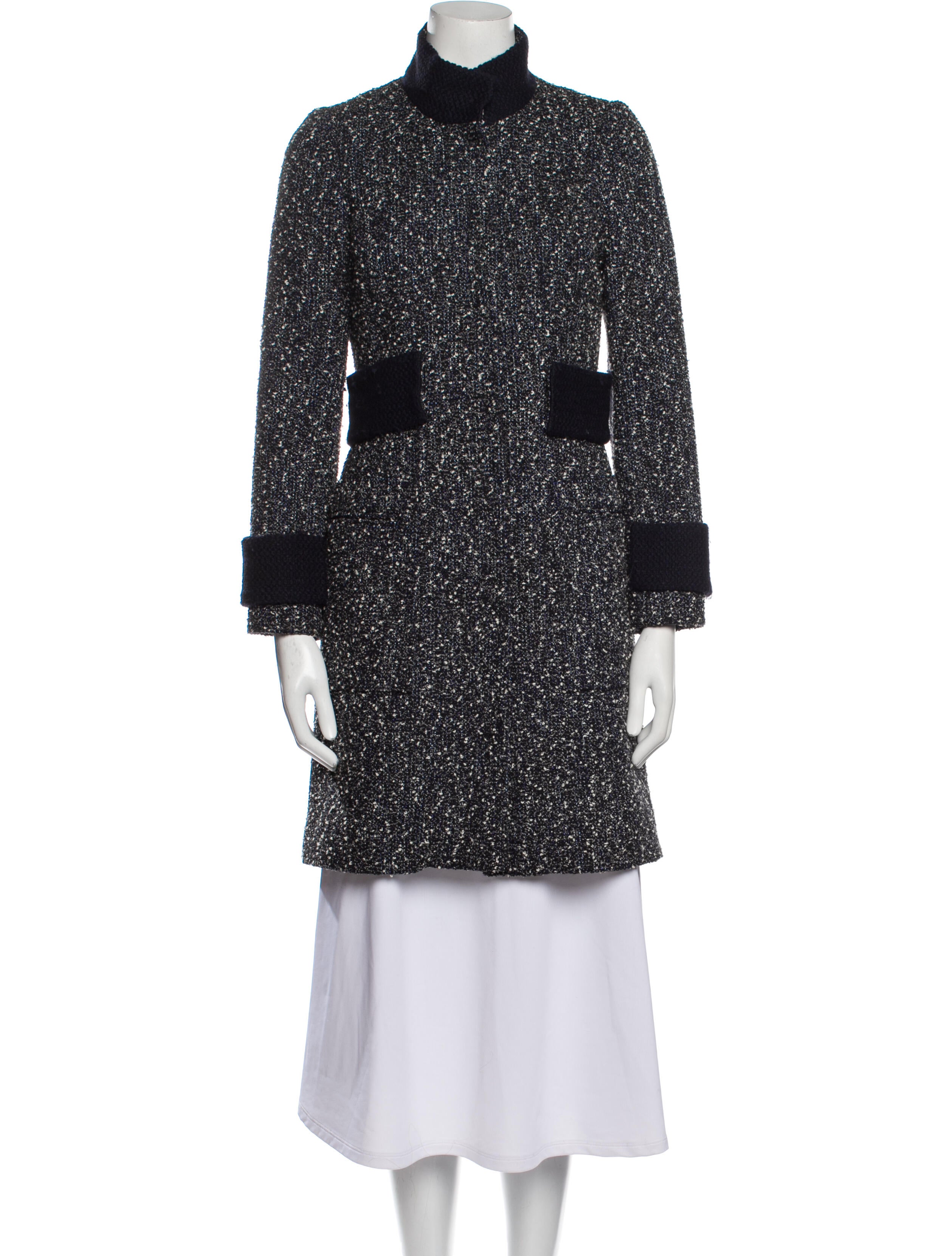 Paule Ka Printed Trench Coat