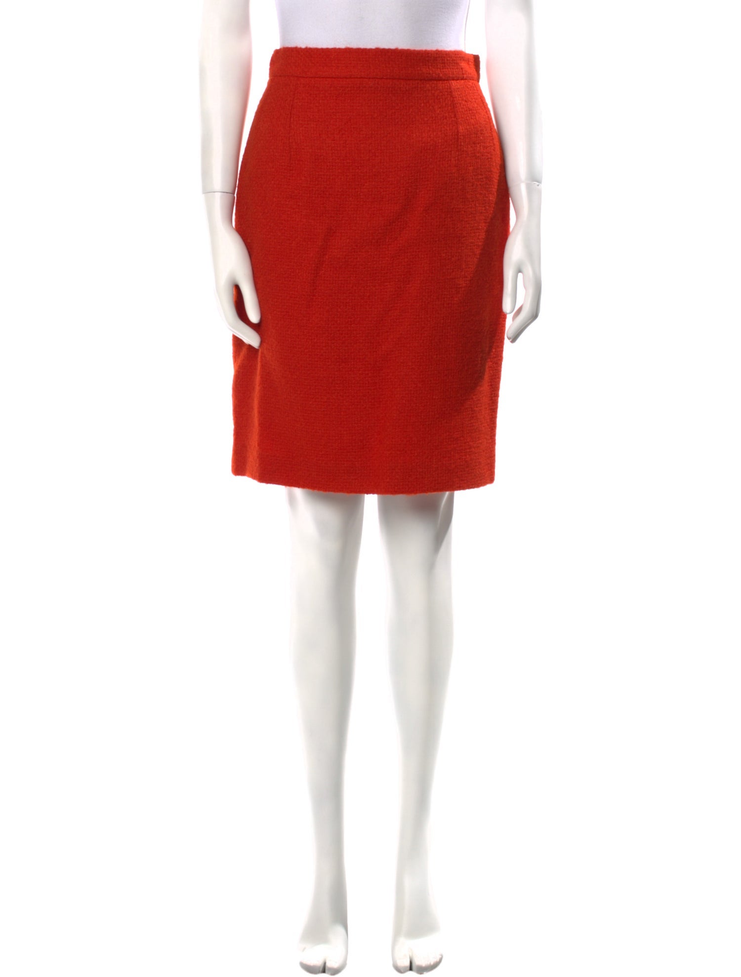 Paule Ka Virgin Wool Knee-Length Skirt