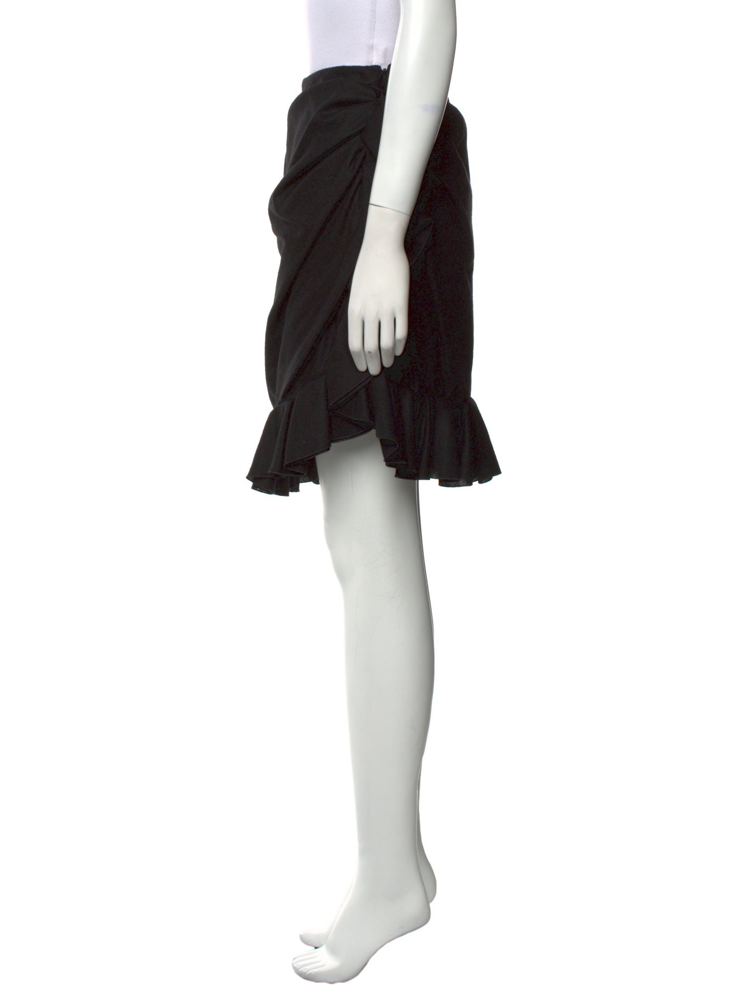 Paule Ka Virgin Wool Knee-Length Skirt