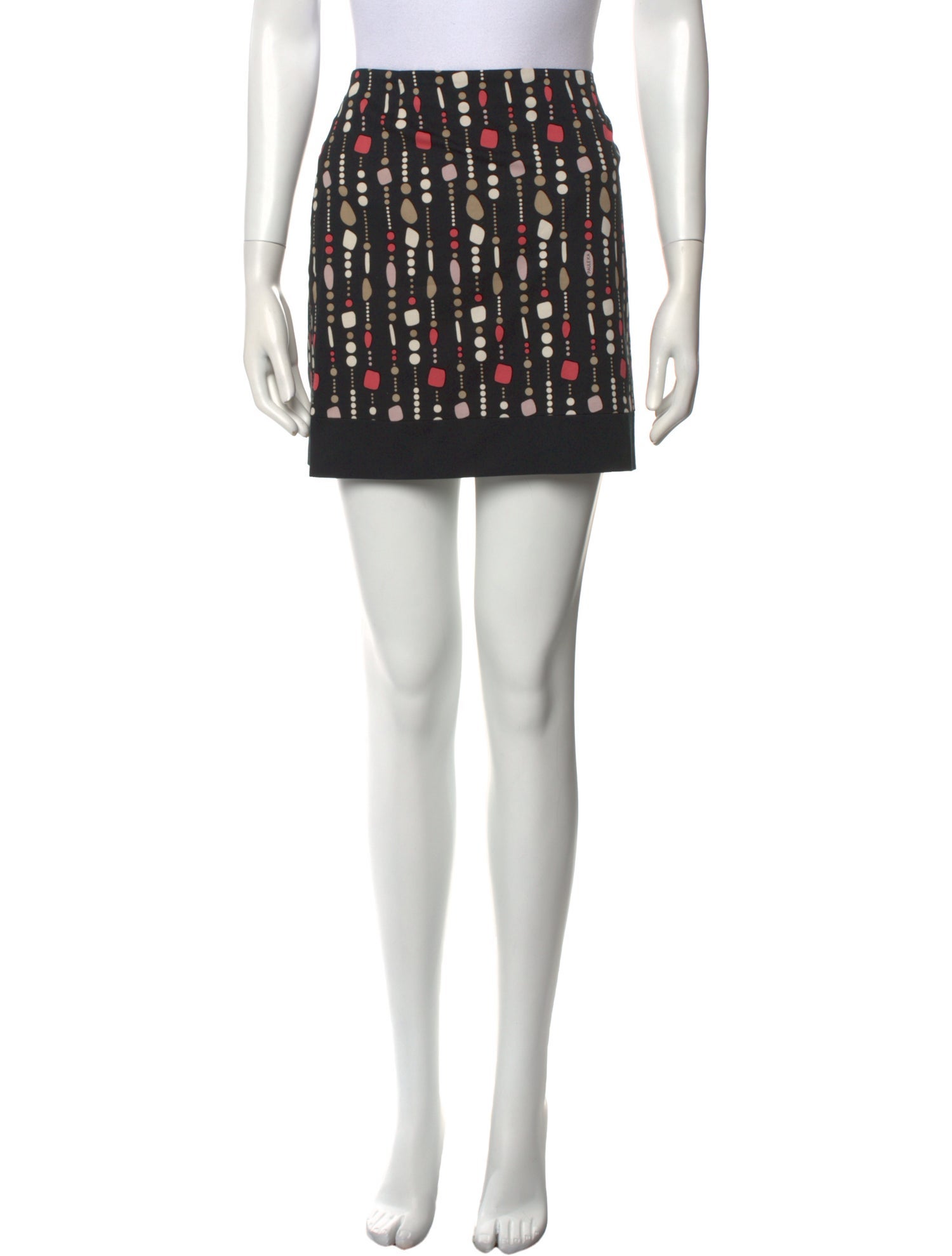 Paule Ka Printed Mini Skirt
