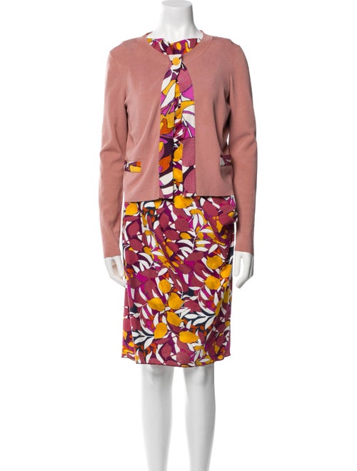 Paule Ka Printed Dress Set