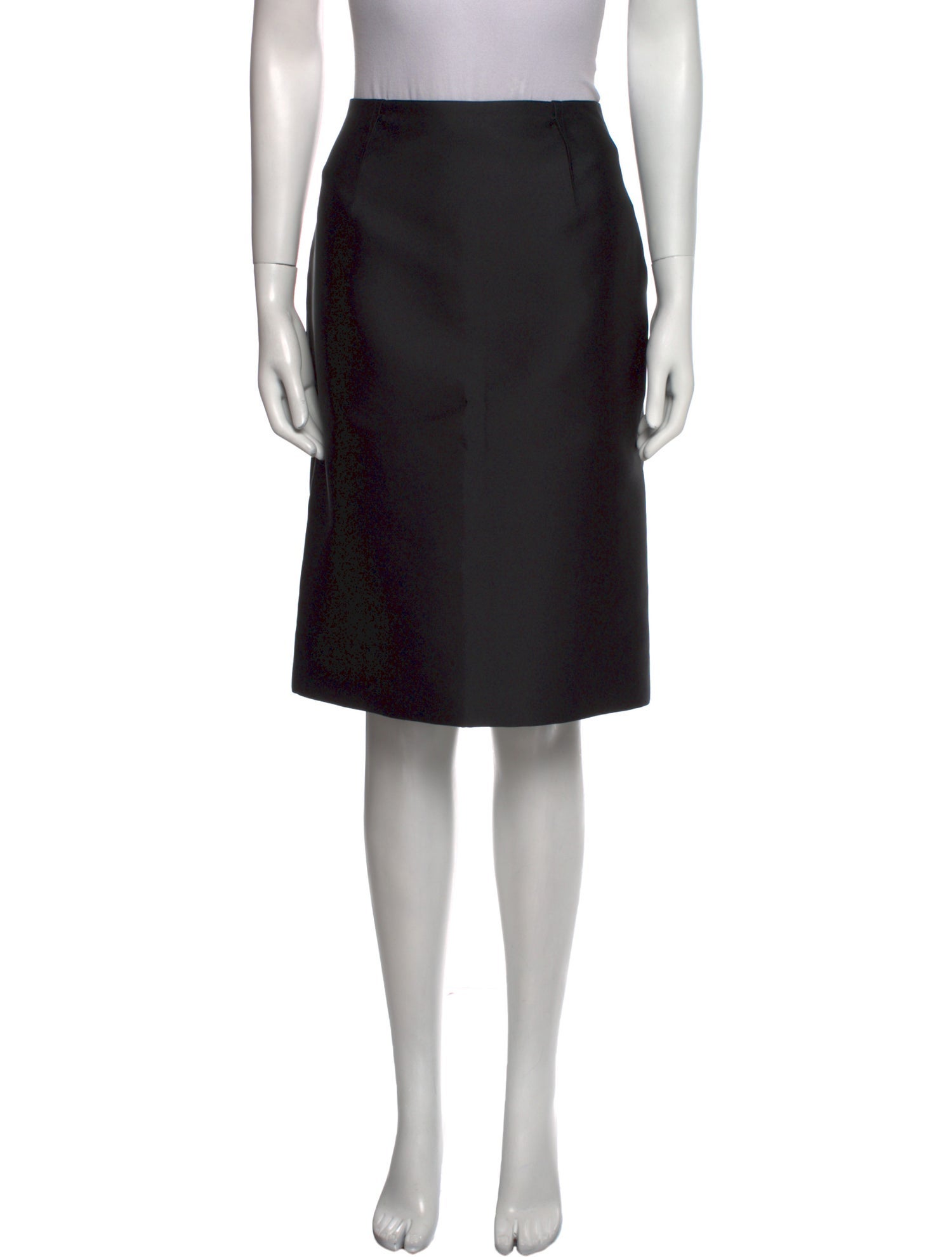 Paule Ka Ruffle Embellishment Knee-Length Skirt