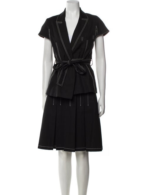 Paule Ka Striped Skirt Set