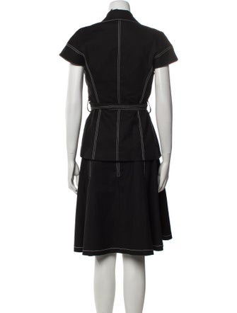 Paule Ka Striped Skirt Set