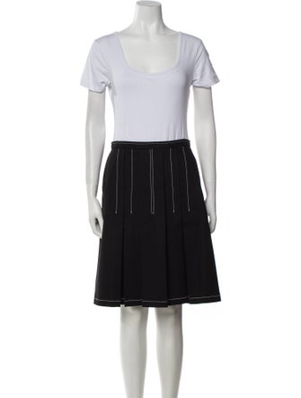 Paule Ka Striped Skirt Set