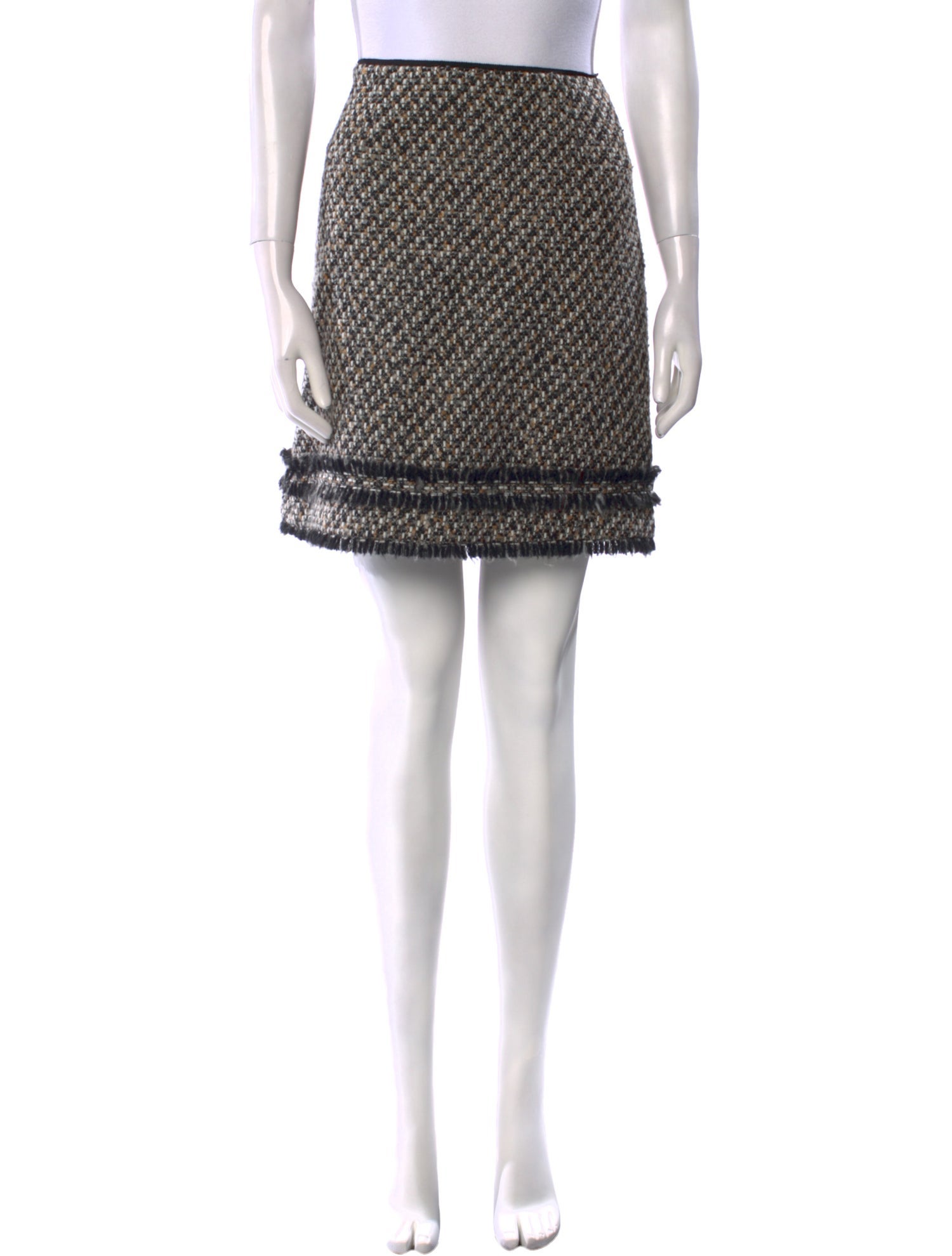 Paule Ka Wool Mini Skirt