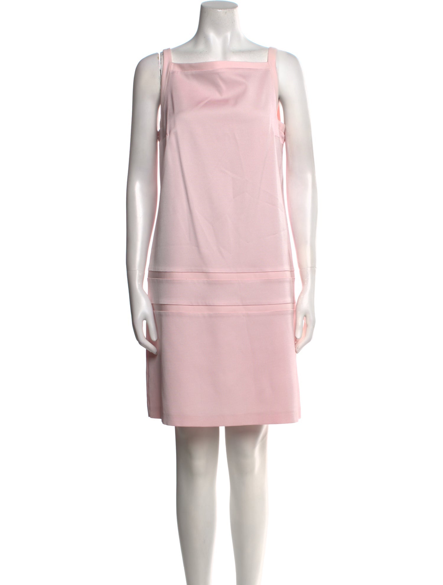 Paule Ka Square Neckline Mini Dress w/ Tags