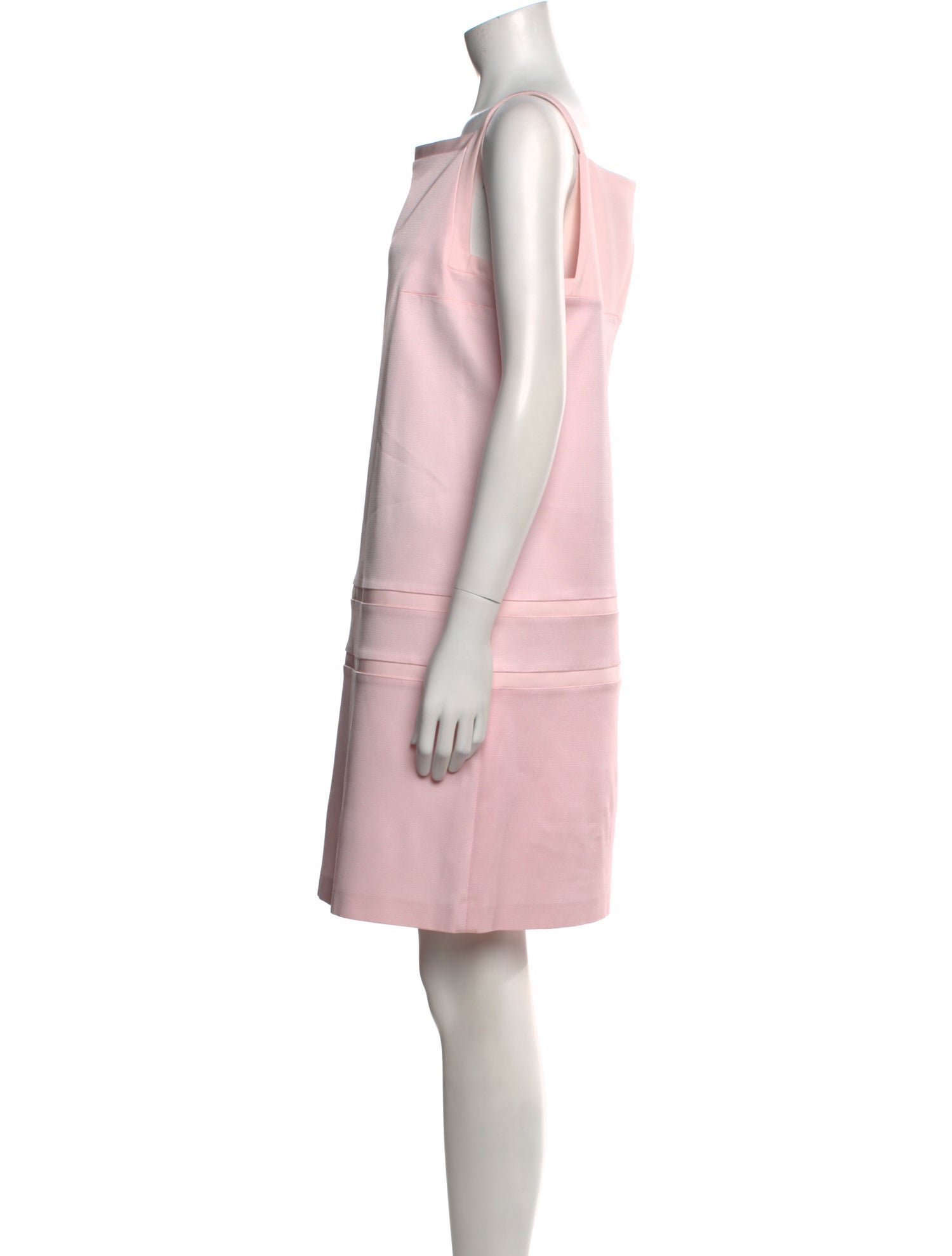 Paule Ka Square Neckline Mini Dress w/ Tags