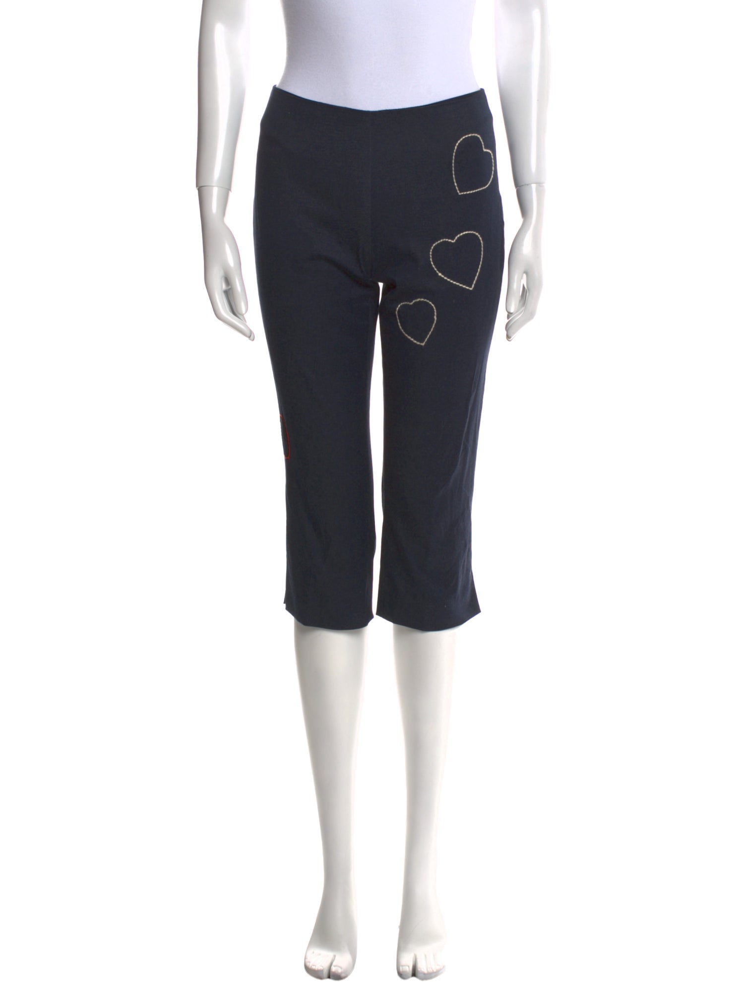 Paule Ka Printed Straight Leg Pants