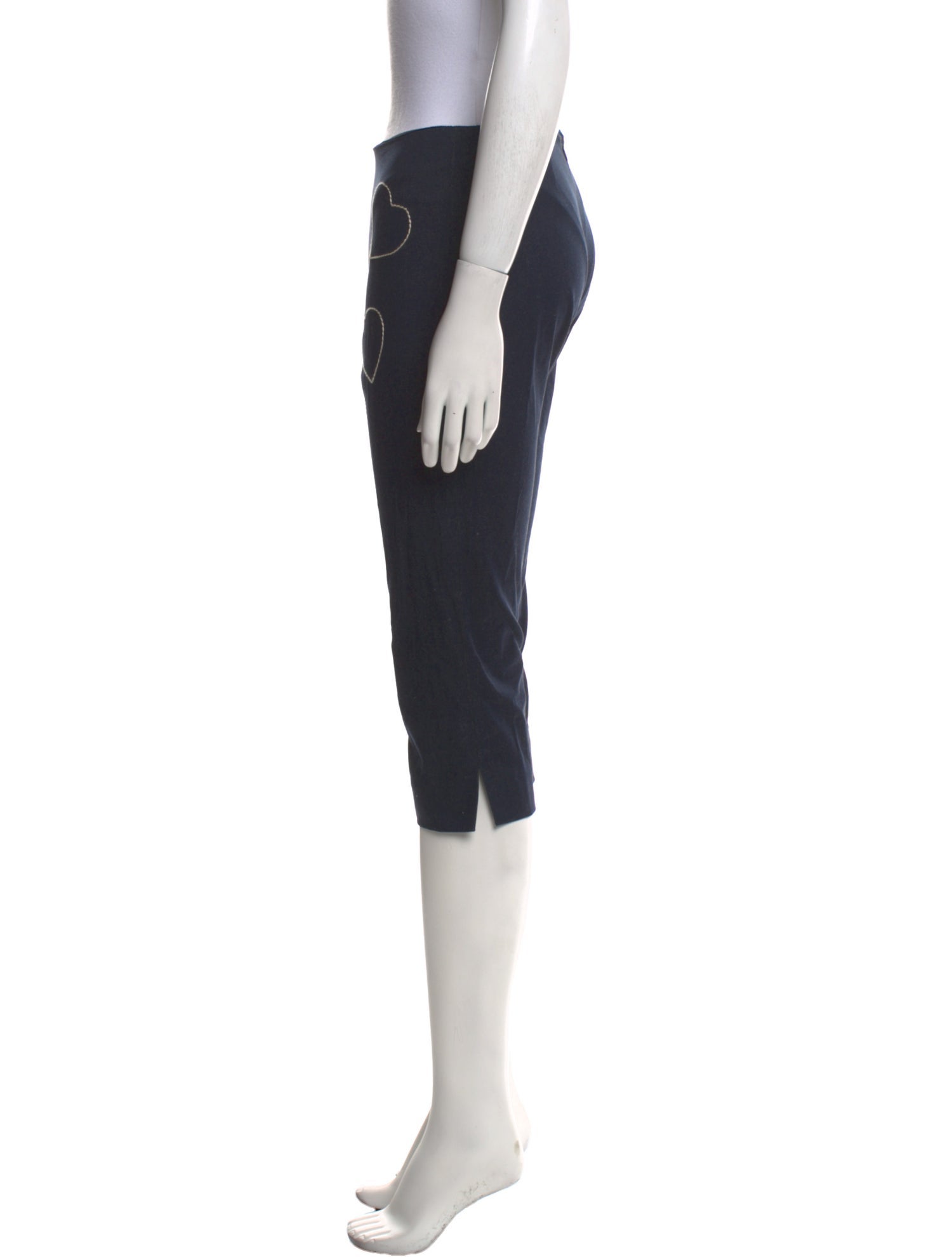 Paule Ka Printed Straight Leg Pants