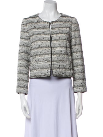Paule Ka Tweed Tweed Pattern Evening Jacket