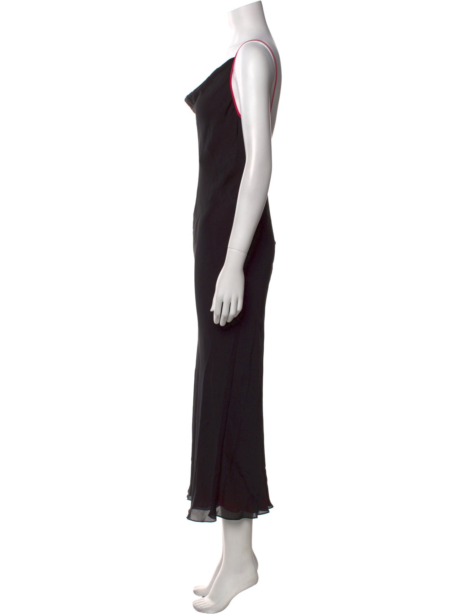 Paule Ka Silk Midi Length Dress