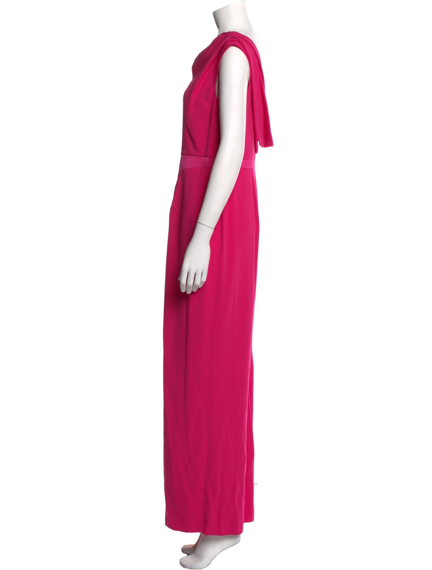 Paule Ka Cowl Neck Long Dress