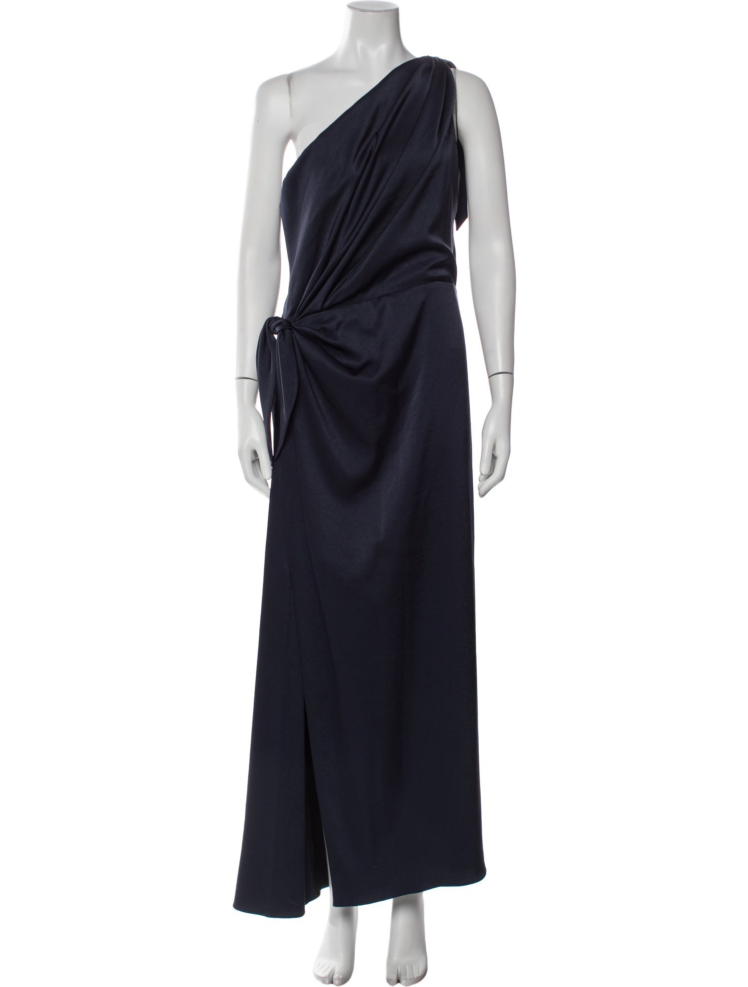 Paule Ka One-Shoulder Long Dress
