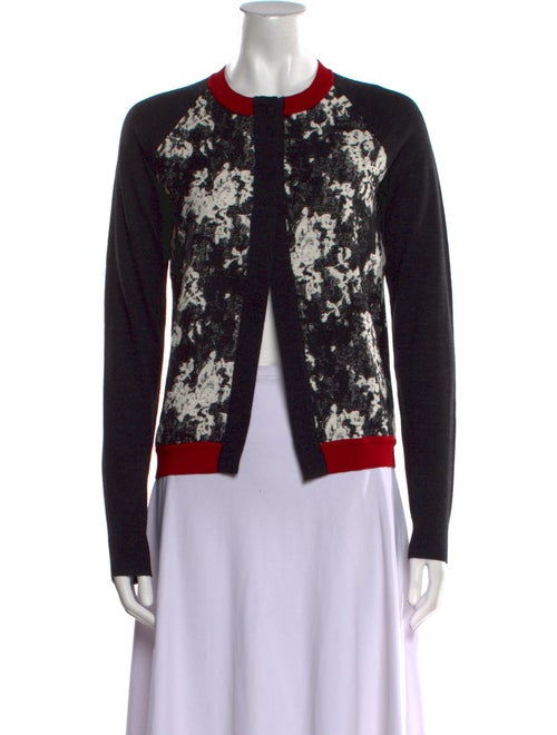 Paule Ka Wool Lace Pattern Sweater