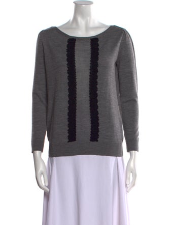 Paule Ka Wool Striped Sweater