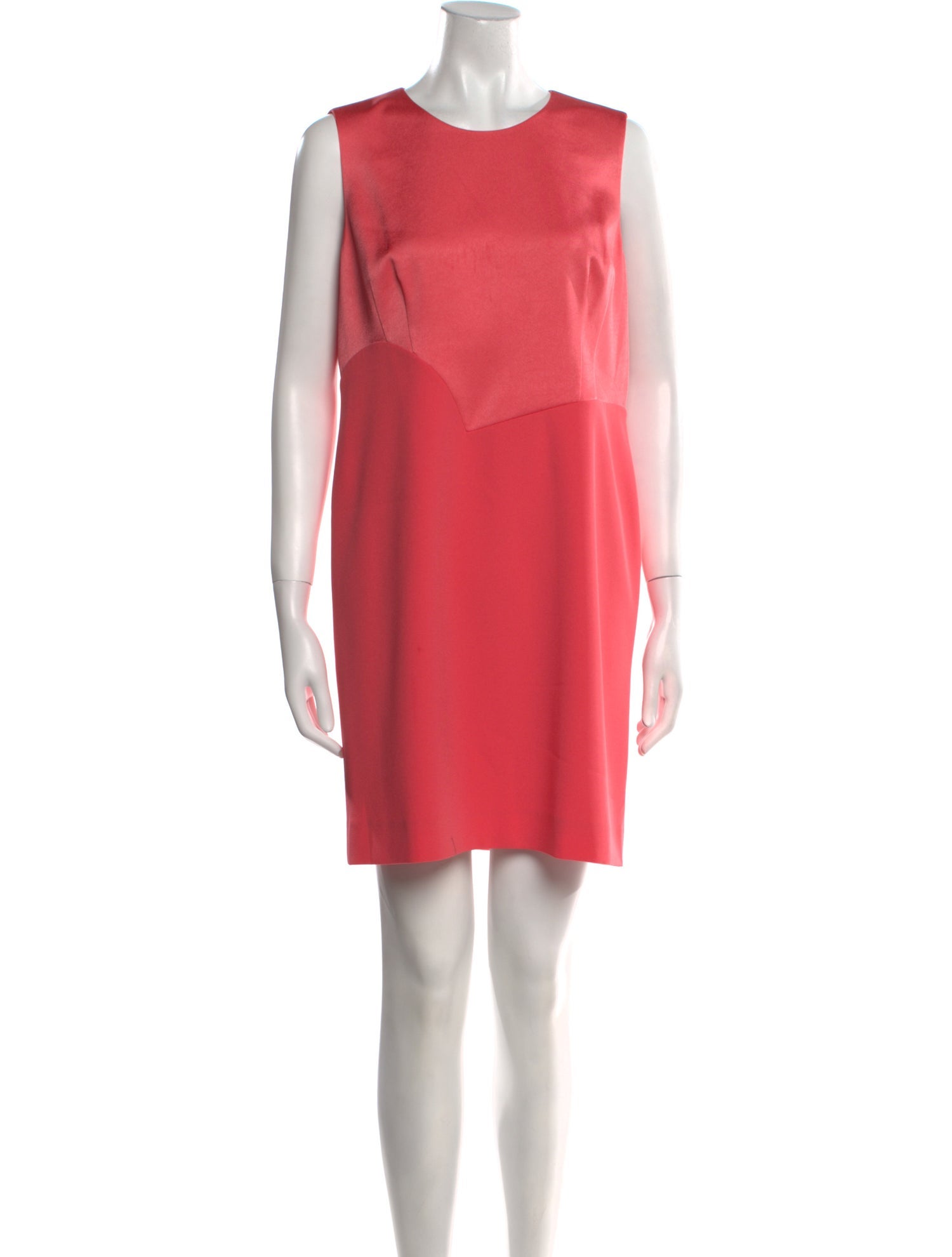 Paule Ka Crew Neck Mini Dress