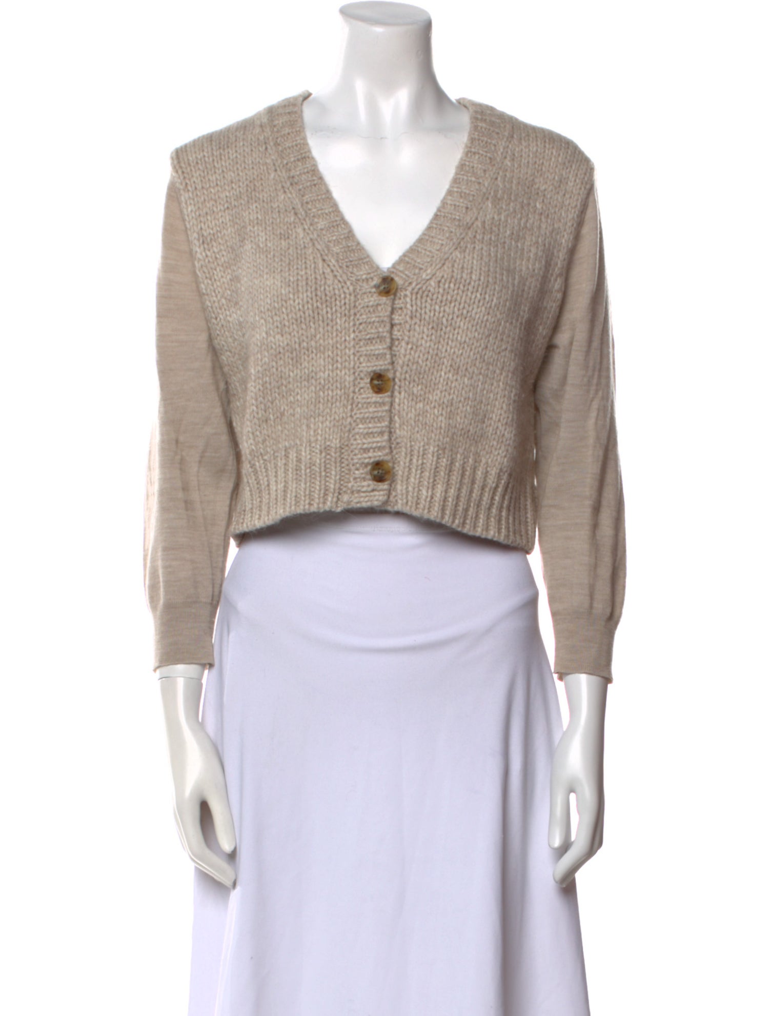Paule Ka Wool V-Neck Sweater