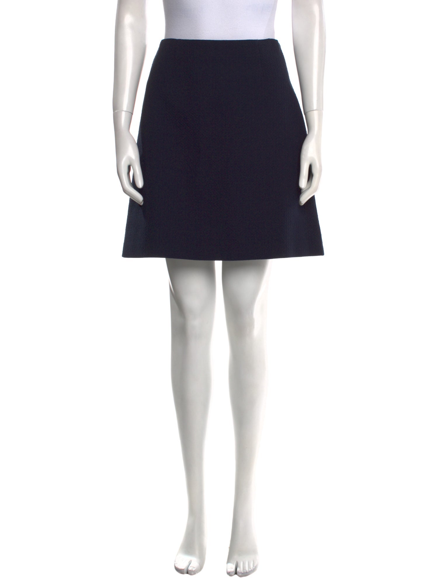 Paule Ka Fringe Trim Accent Mini Skirt