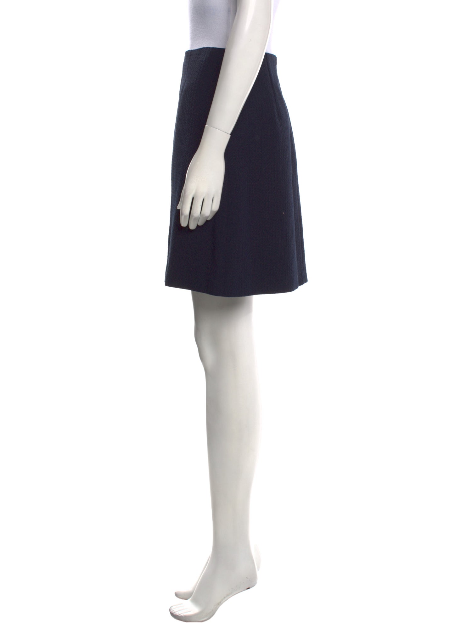 Paule Ka Fringe Trim Accent Mini Skirt