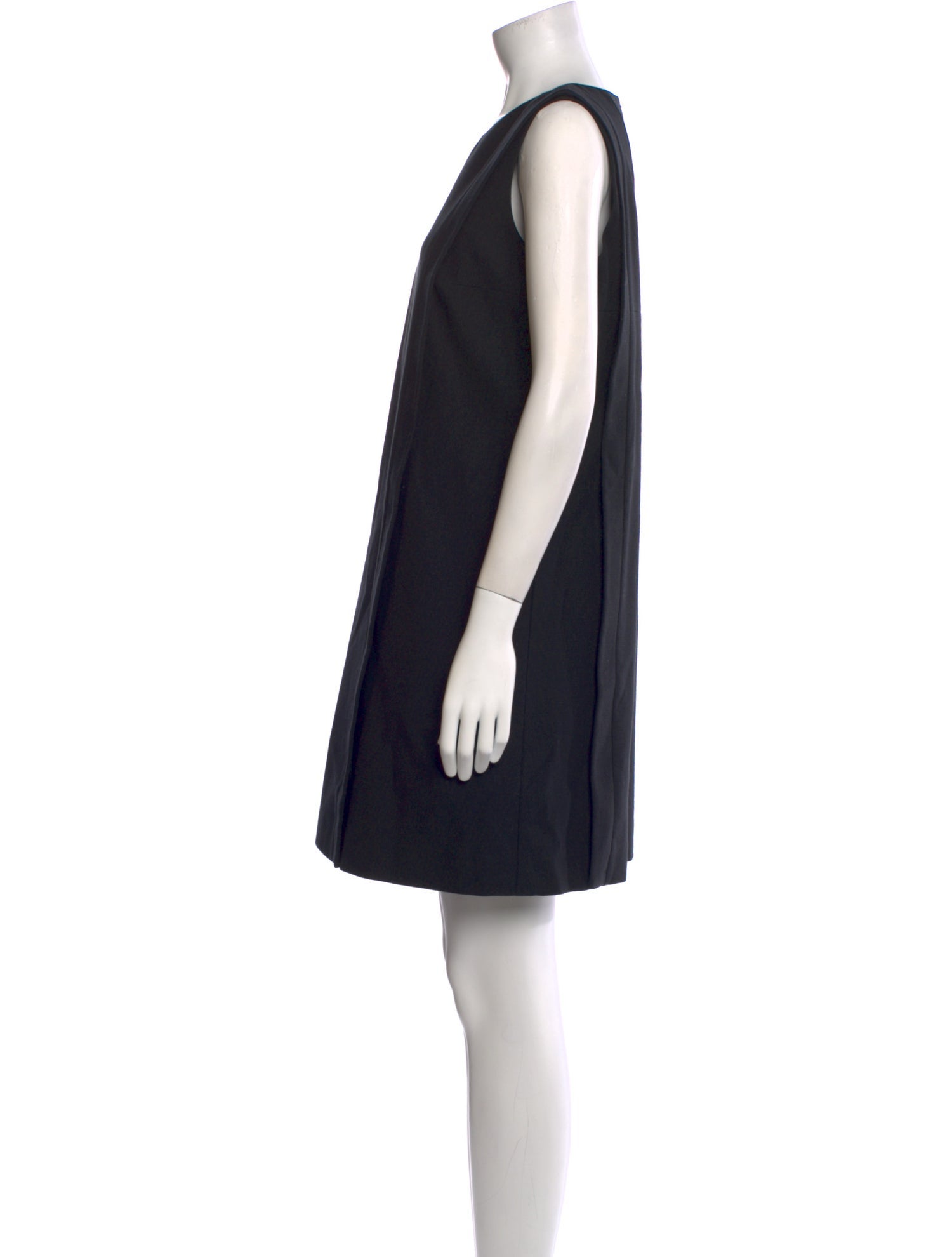 Paule Ka Crew Neck Mini Dress