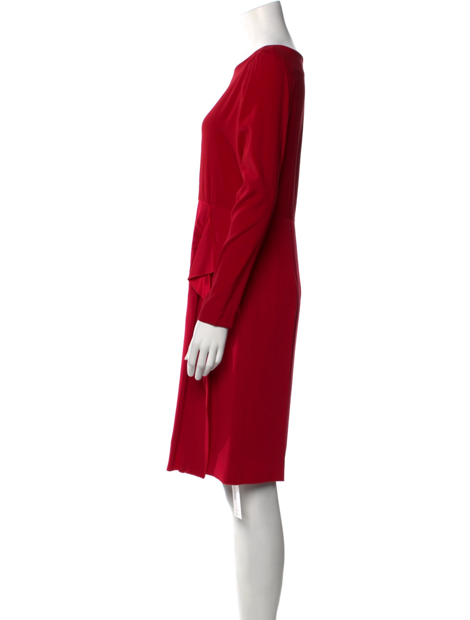 Paule Ka Silk Knee-Length Dress