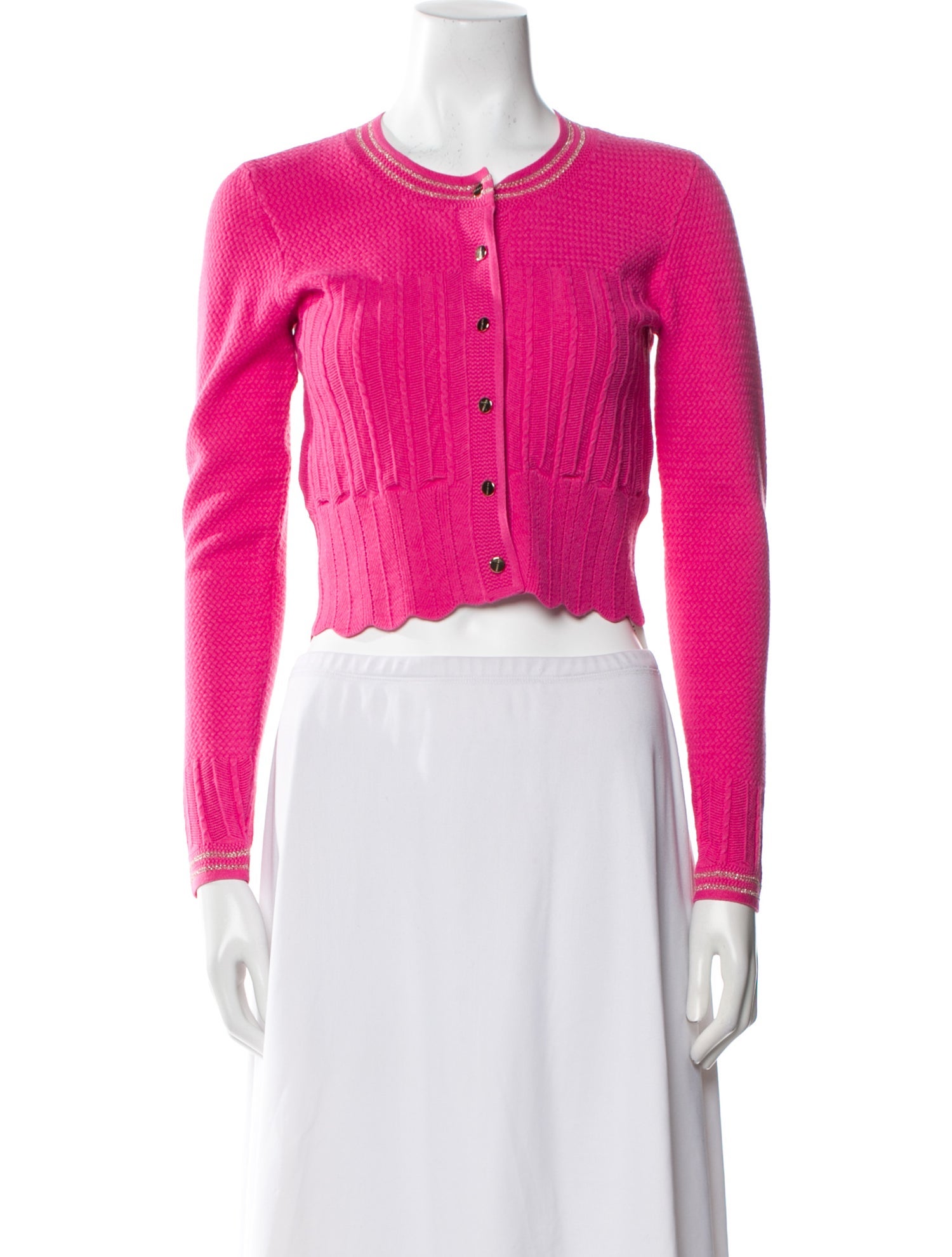 Paule Ka Wool Crew Neck Sweater