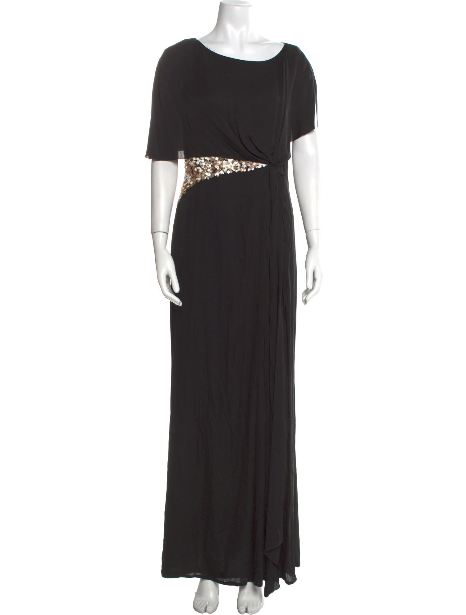 Paule Ka Silk Long Dress