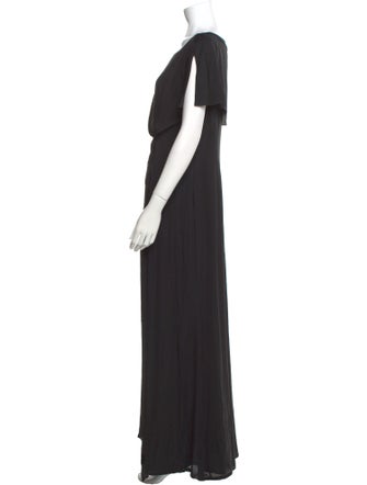 Paule Ka Silk Long Dress