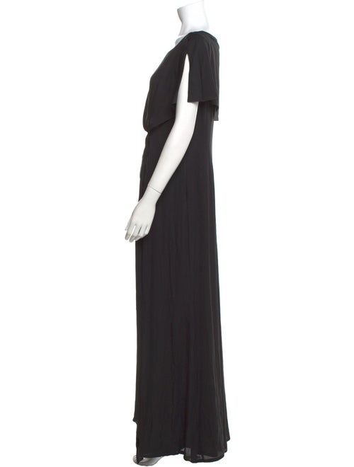 Paule Ka Silk Long Dress