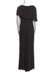 Paule Ka Silk Long Dress