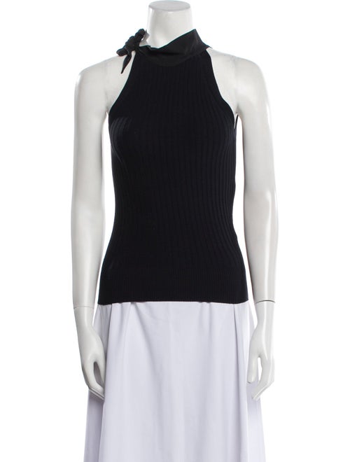 Paule Ka Silk Turtleneck Top