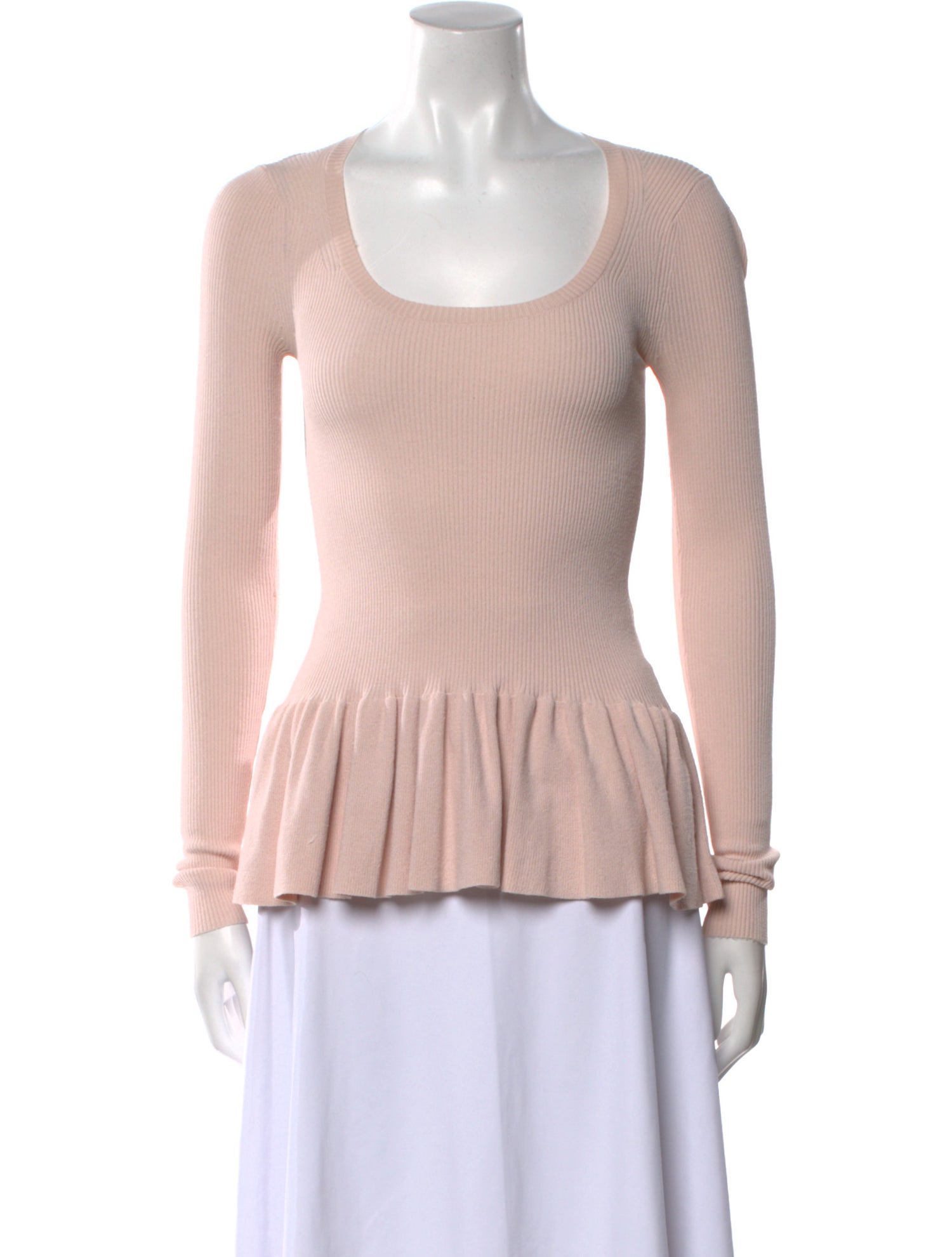 Paule Ka Cashmere Scoop Neck Sweater