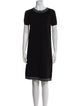 Paule Ka Embroidered Accent Dress Set