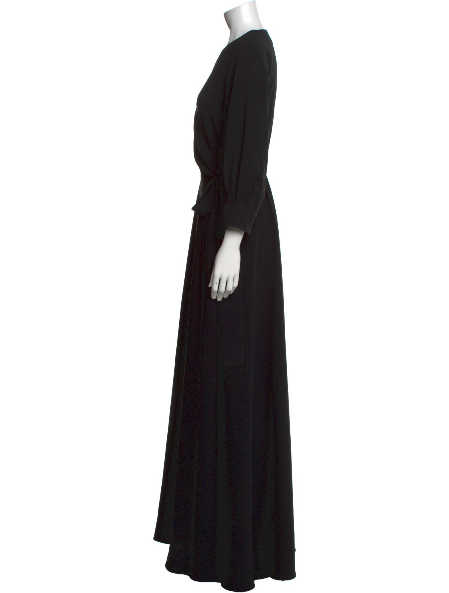 Paule Ka V-Neck Long Dress