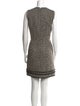 Paule Ka Wool Mini Dress