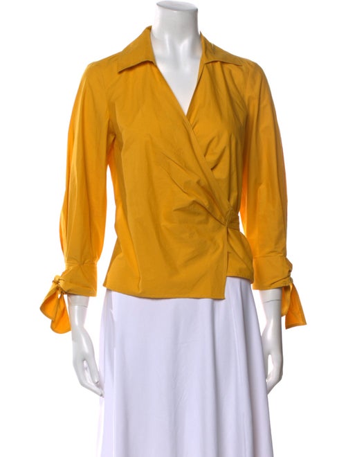 Paule Ka Three-Quarter Sleeve Blouse