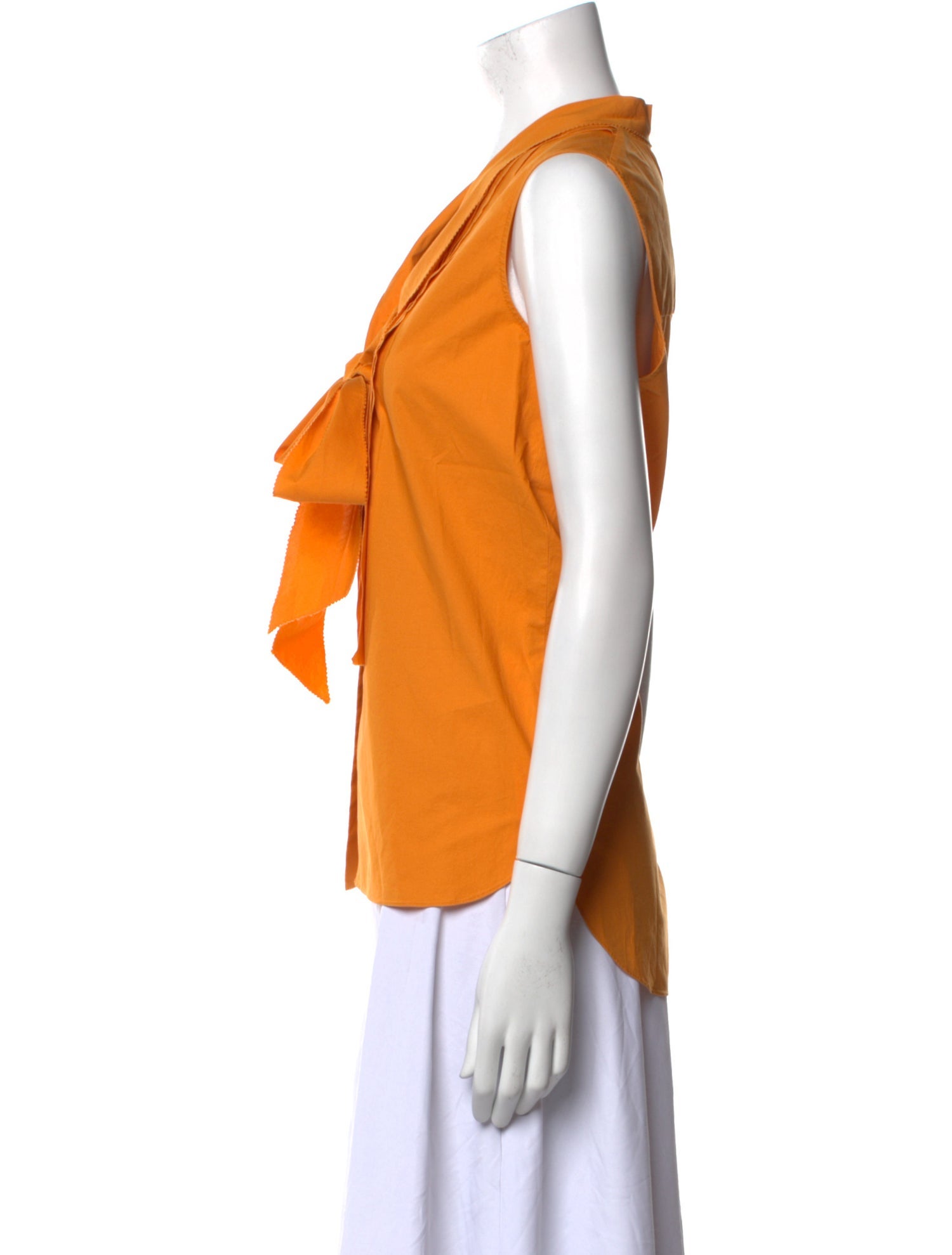 Paule Ka V-Neck Sleeveless Top