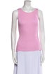 Paule Ka Scoop Neck Sleeveless Top