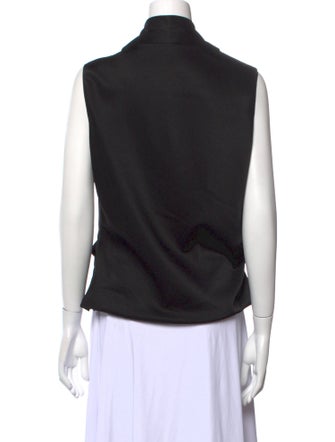 Paule Ka V-Neck Sleeveless Top