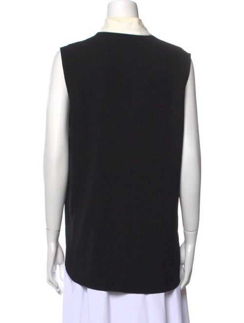 Paule Ka V-Neck Sleeveless Top